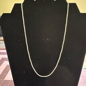 Classic Sterling Silver Chain Necklace - Elegant Women’s Jewelry